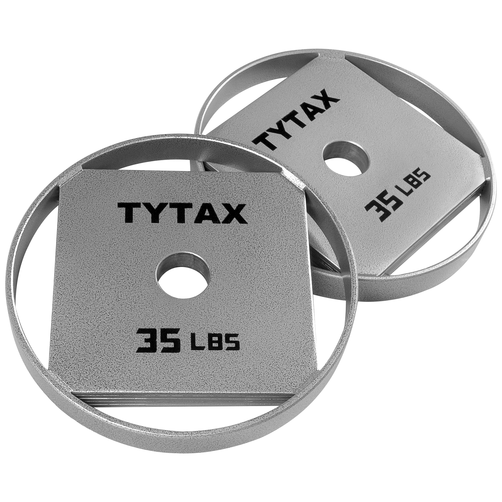 TYTAX 35LBS – Original Silver Stainless Steel Plate