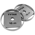 TYTAX 45LBS – Original Silver Stainless Steel Plate