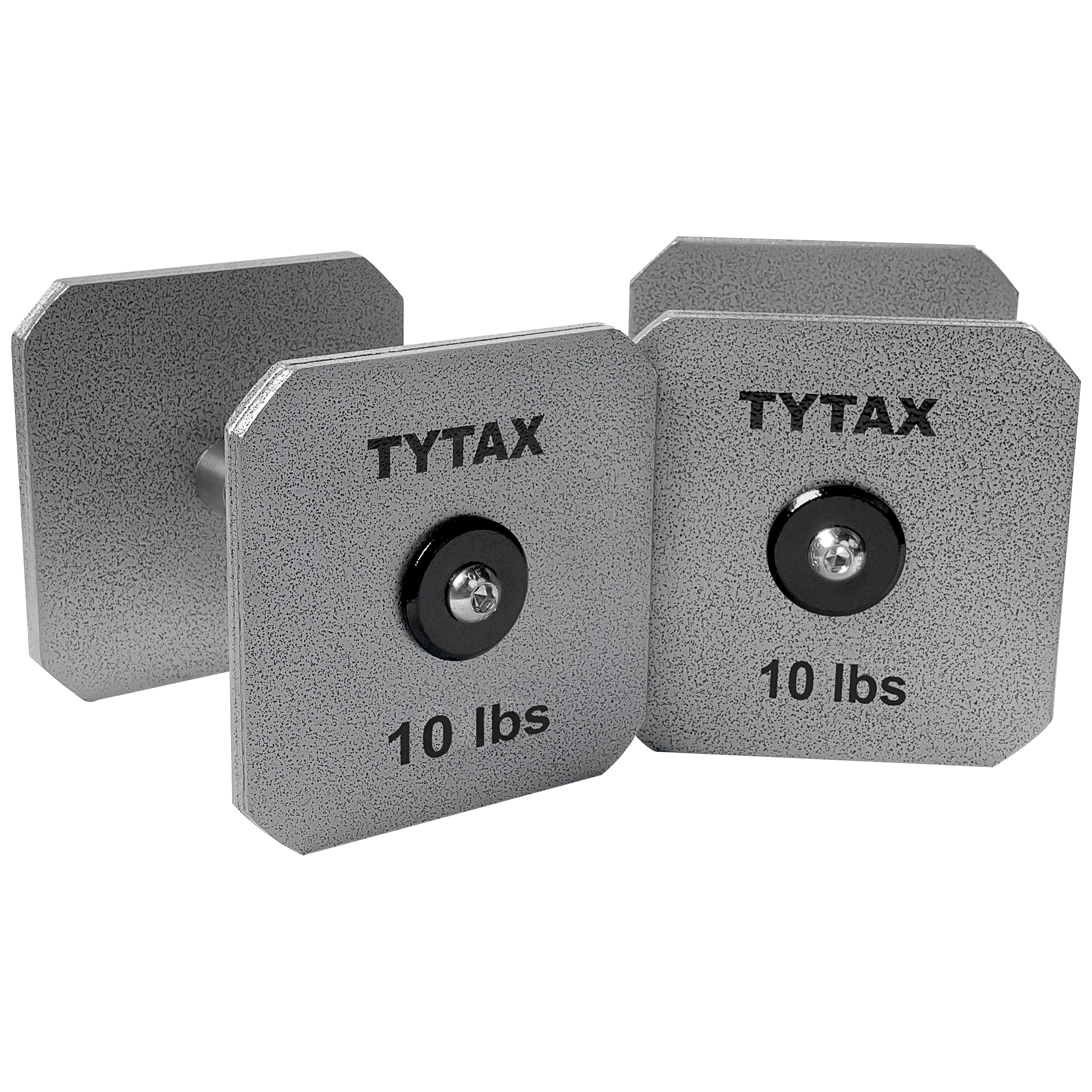 TYTAX 10LBS – Original Silver Stainless Steel Dumbbell
