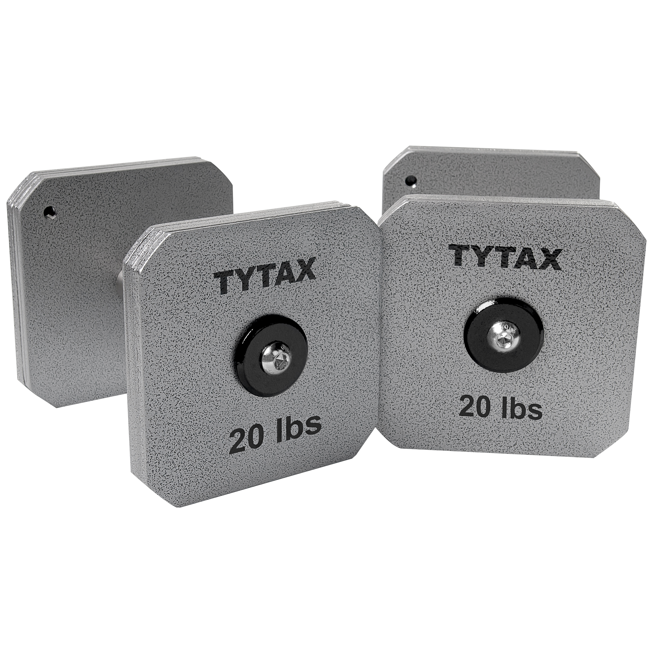 TYTAX 20LBS – Original Silver Stainless Steel Dumbbell