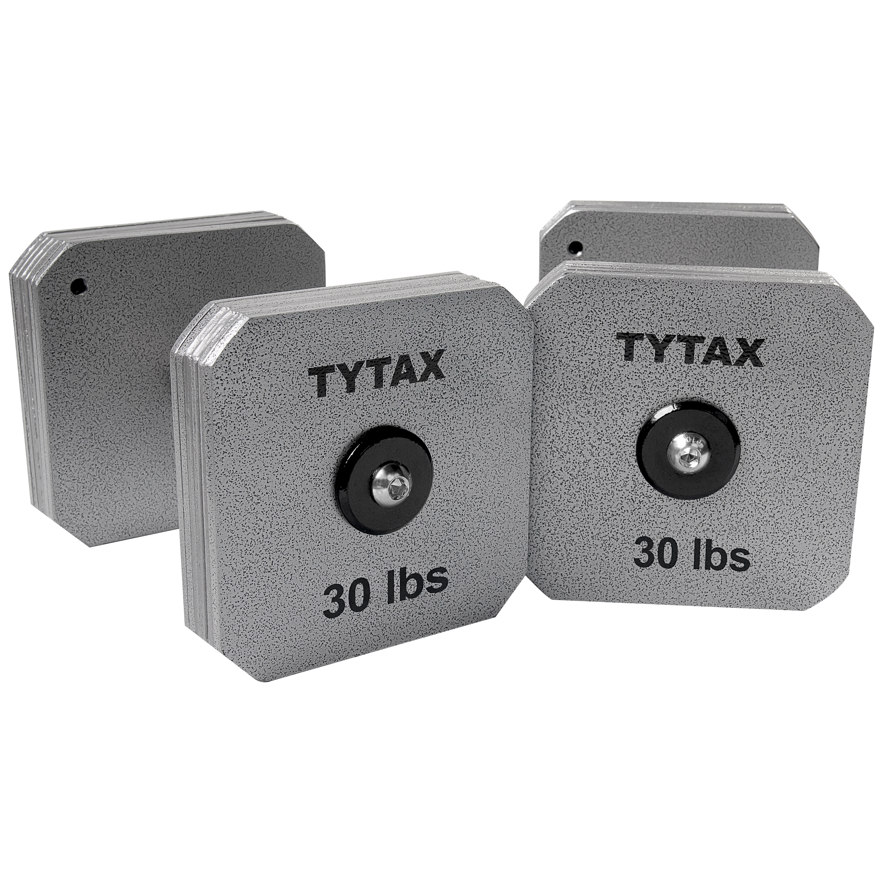 TYTAX 30LBS – Original Silver Stainless Steel Dumbbell