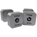 TYTAX 60LBS – Original Silver Stainless Steel Dumbbell