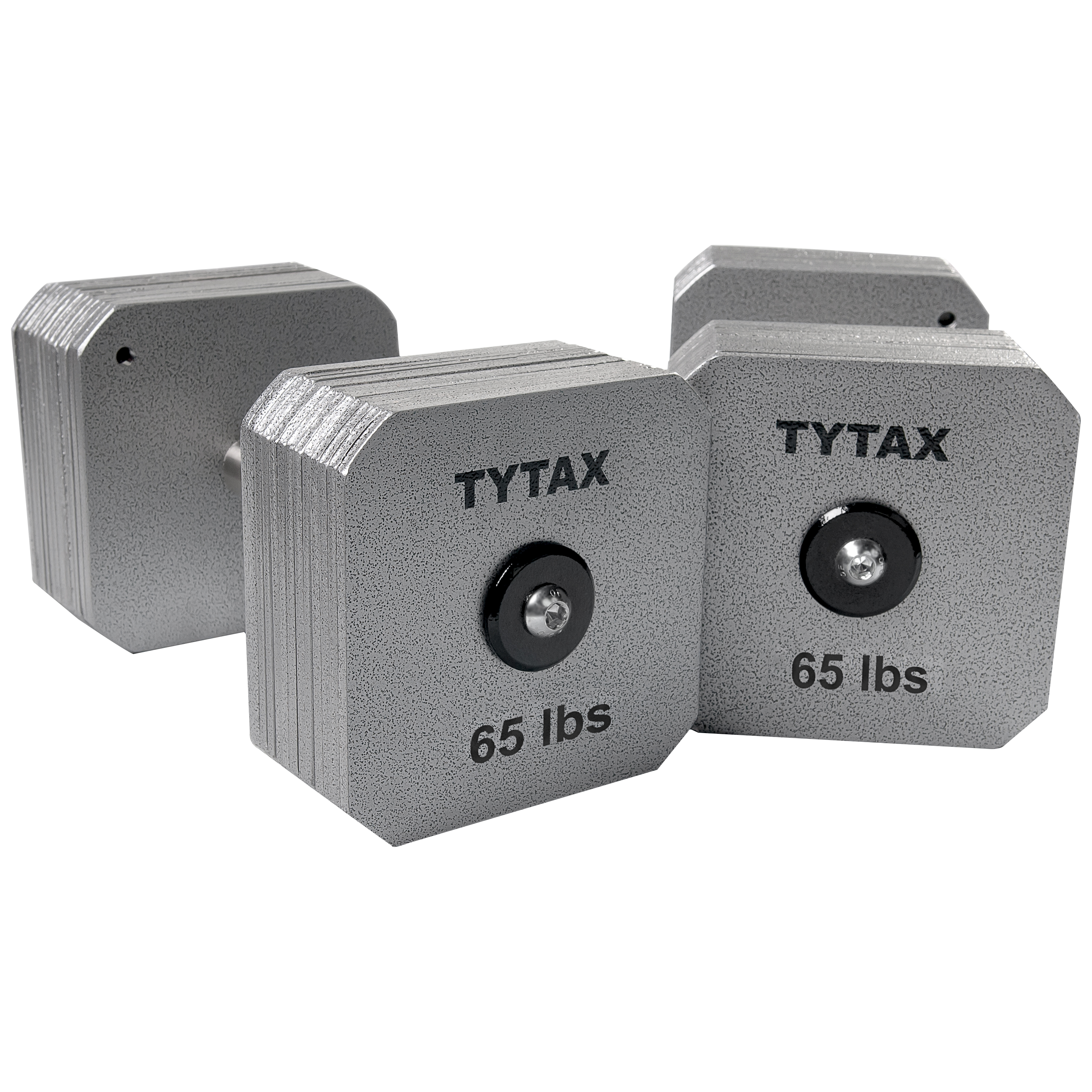 TYTAX 65LBS – Original Silver Stainless Steel Dumbbell