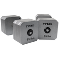 TYTAX 85LBS – Original Silver Stainless Steel Dumbbell