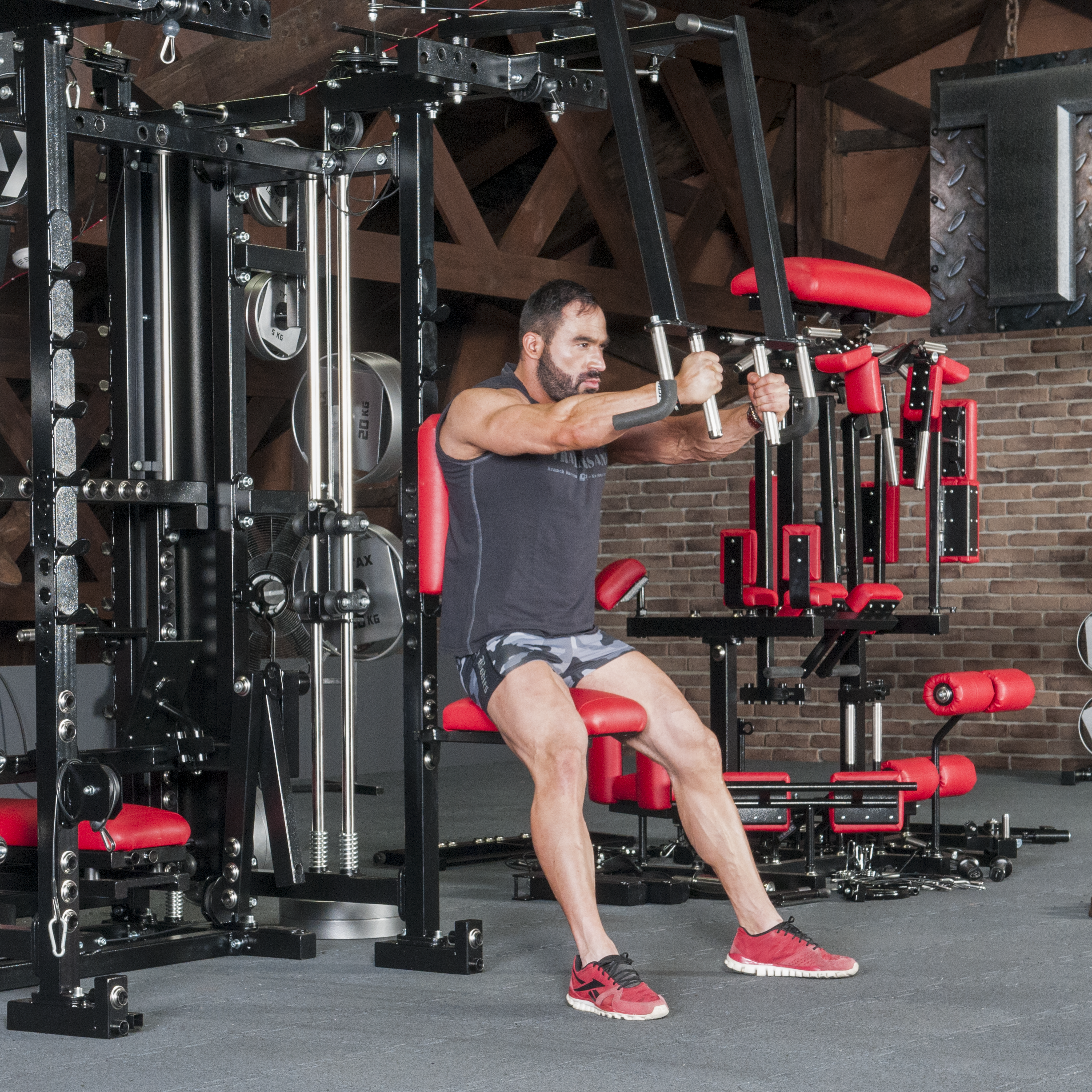 TX – Option A: Butterfly Arms (Pec Deck / Reverse Pec Deck)