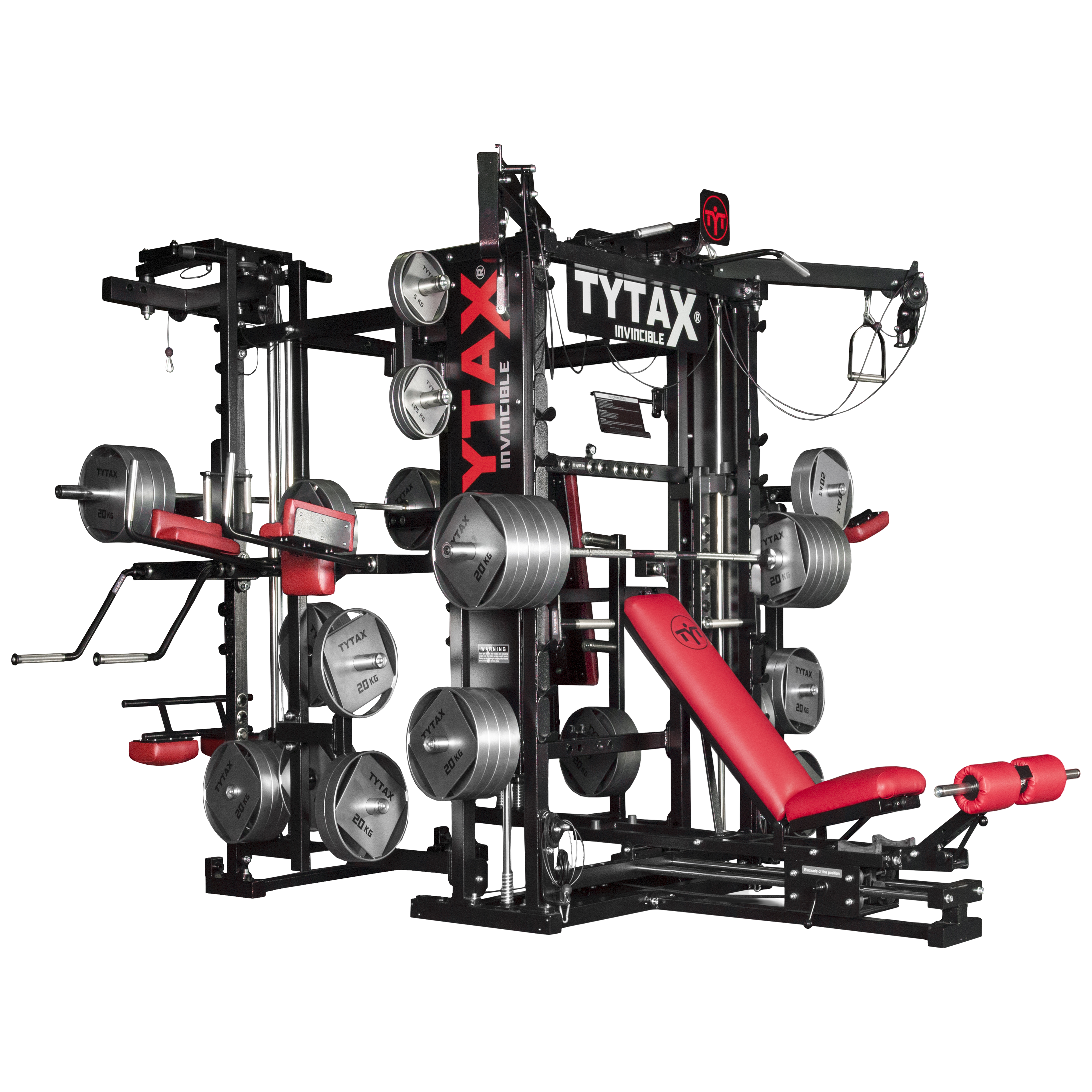 TYTAX T3-X Professional Model | 1600+ Exercises, 8 Training Stations